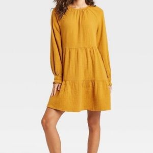 Mustard Dress